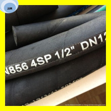 Высочайшее качество Мультиспиральная гидравлических шлангов DIN 20023 Еn 856 4сп